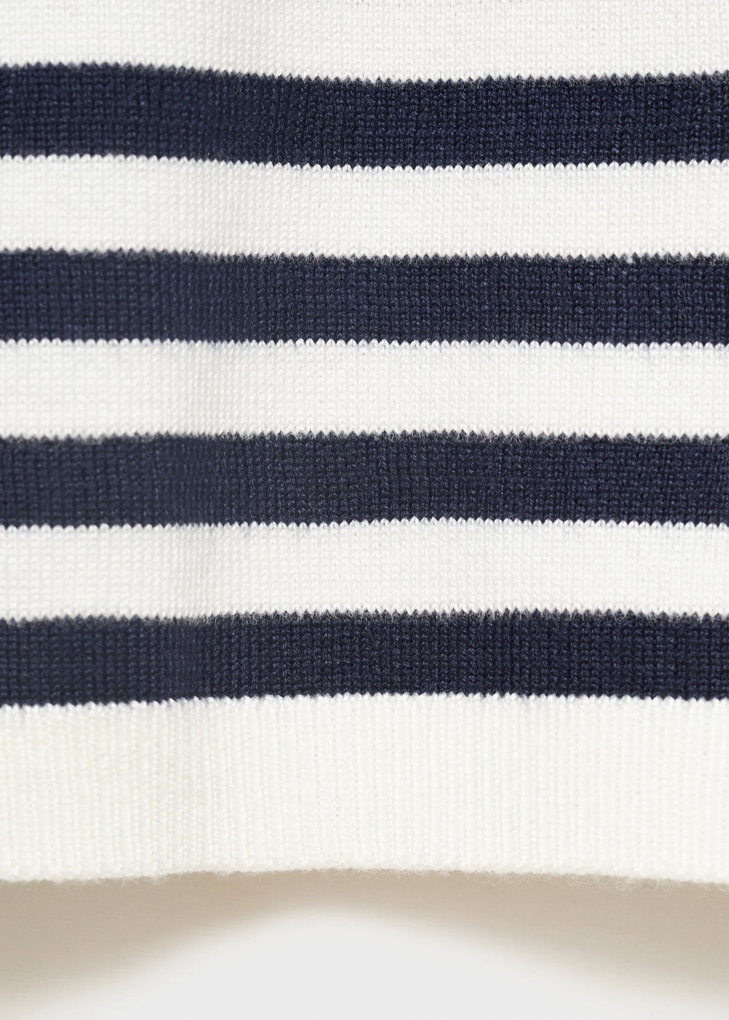 Striped Short Sleeved Sweater