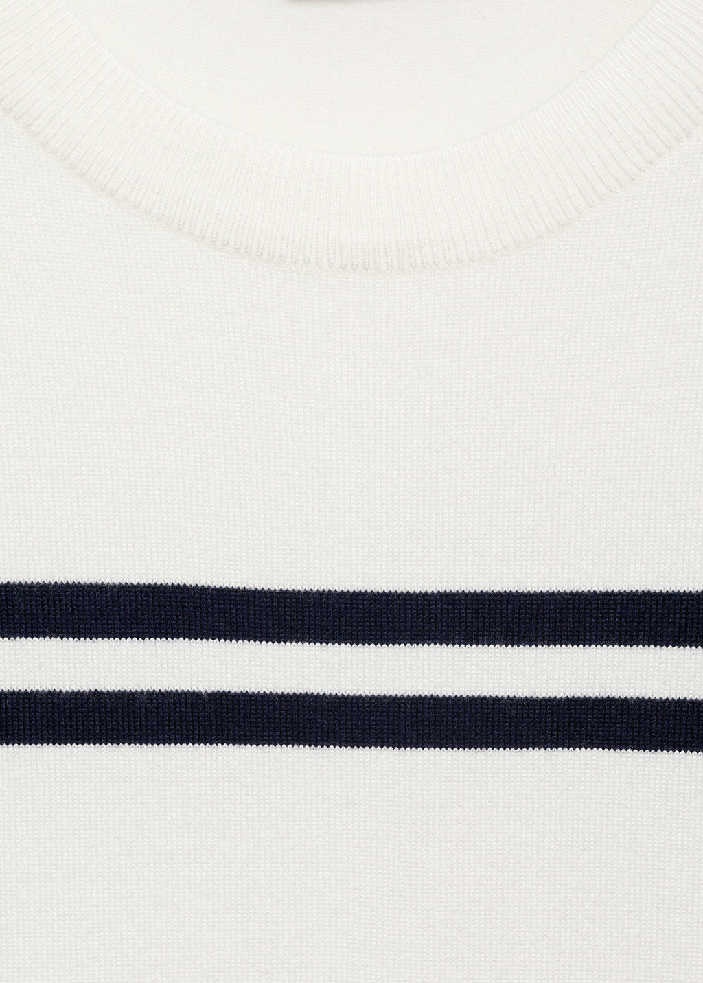 Striped Short Sleeved Sweater