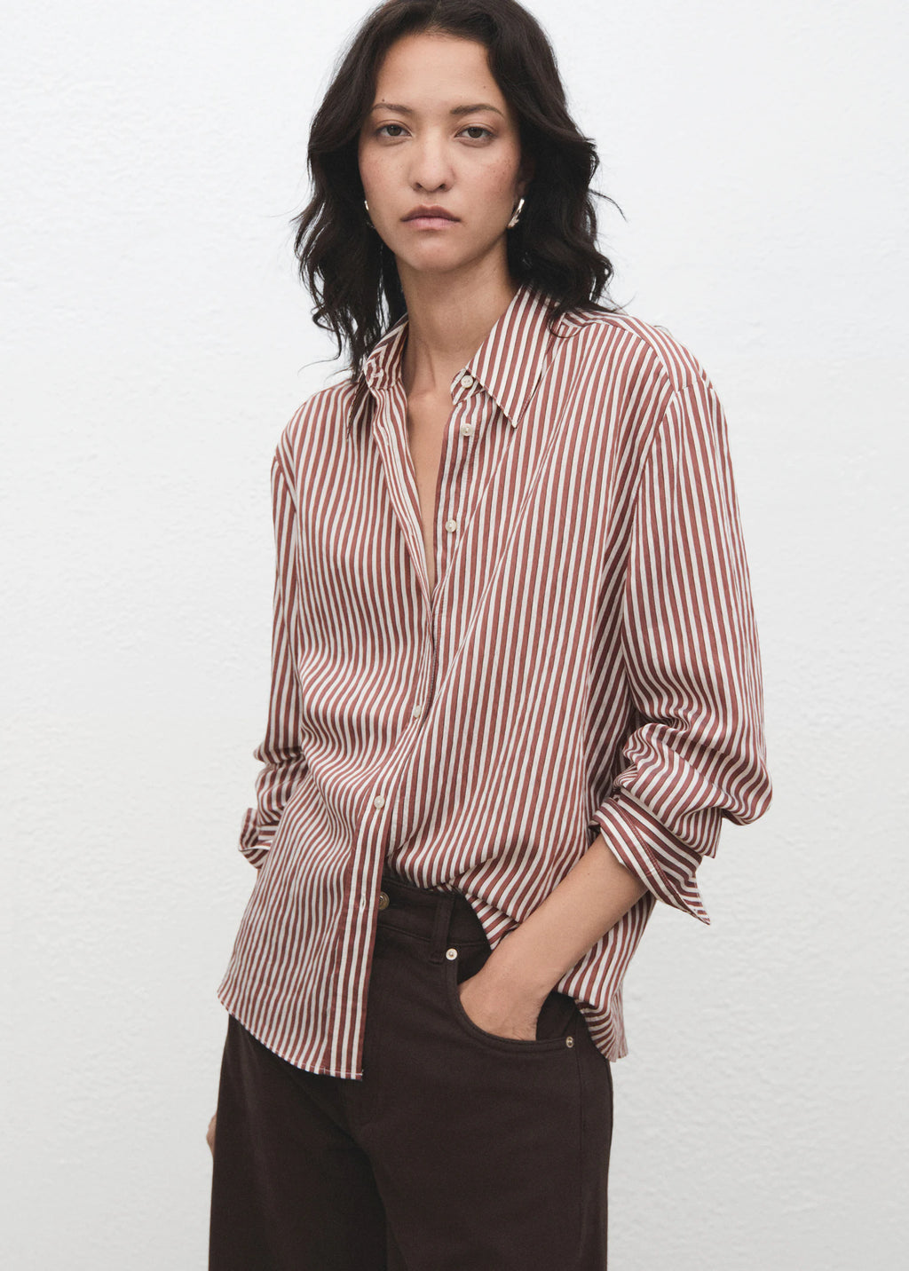 Striped Straight Shirt