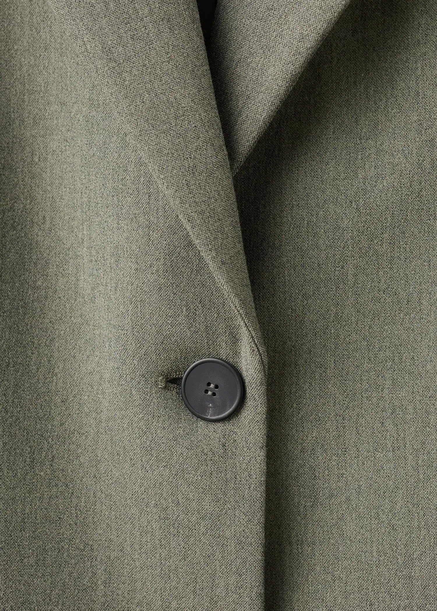Suit Blazer With Flap Pockets