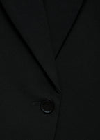 Suit Blazer With Flap Pockets