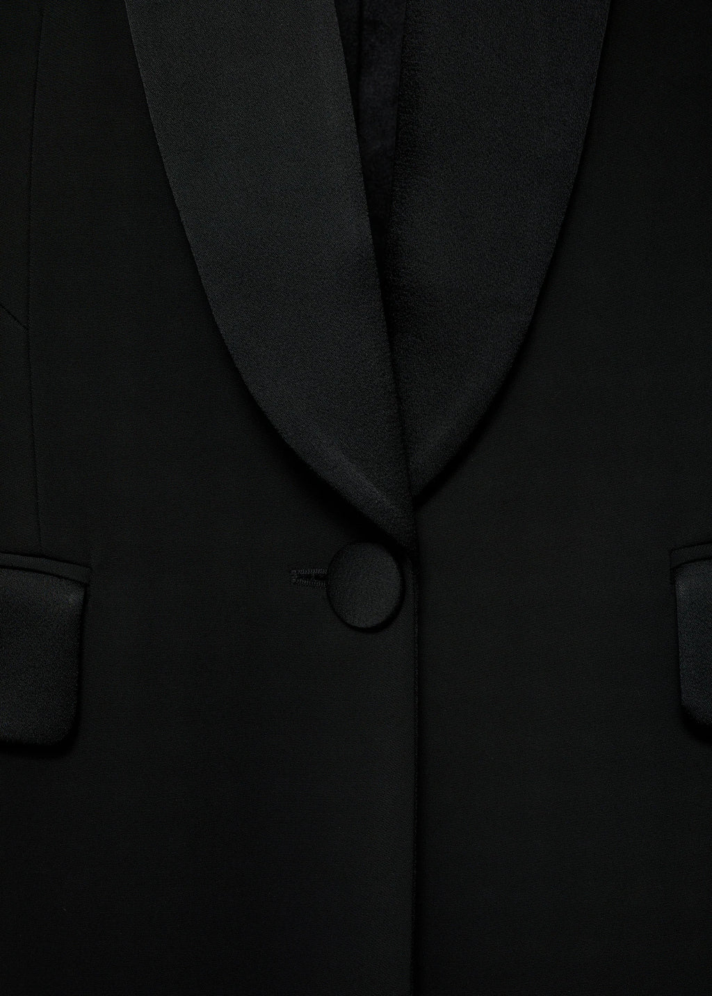 Suit Jacket With Satin Details