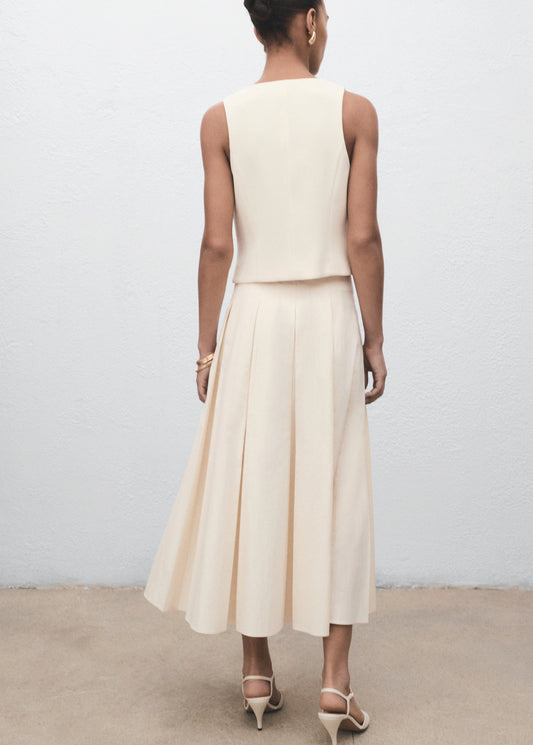 Suit Waistcoat With Buttons