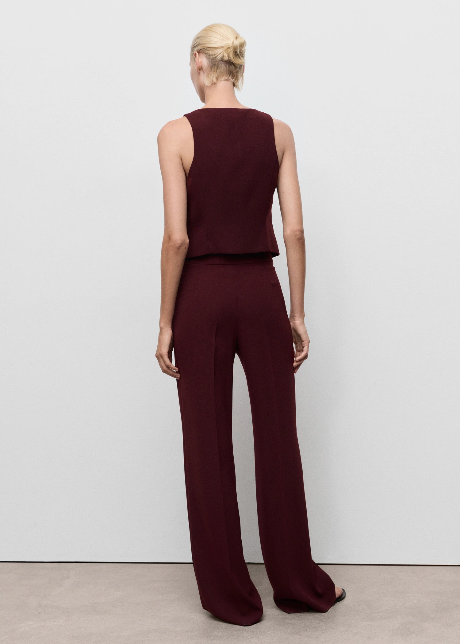 Suit Waistcoat With Buttons