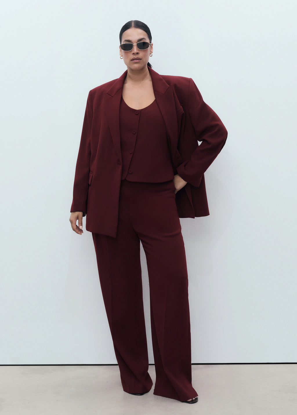 Suit Waistcoat With Buttons