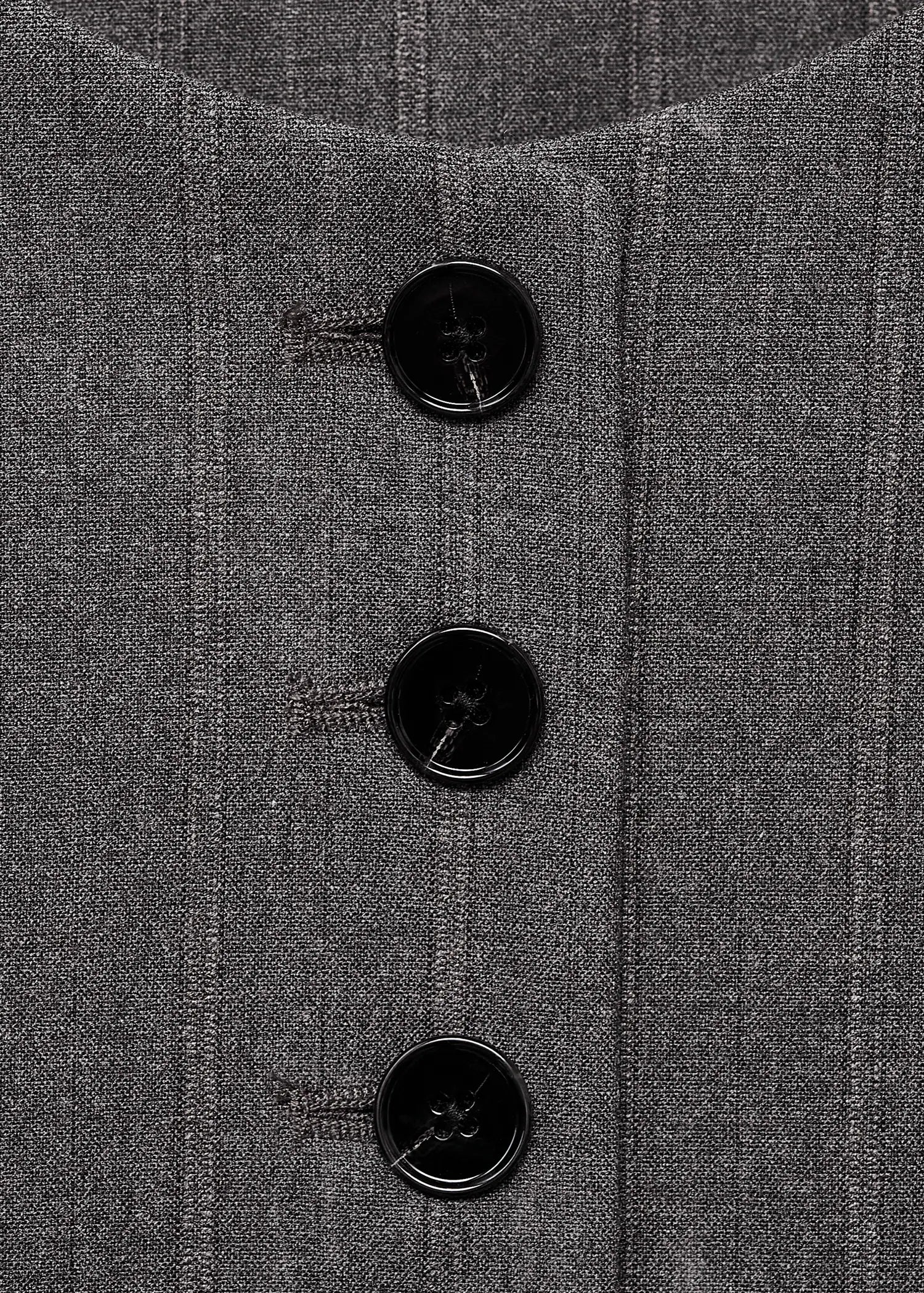 Suit Waistcoat With Buttons
