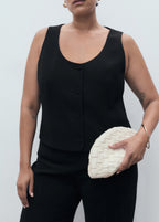 Suit Waistcoat With Buttons