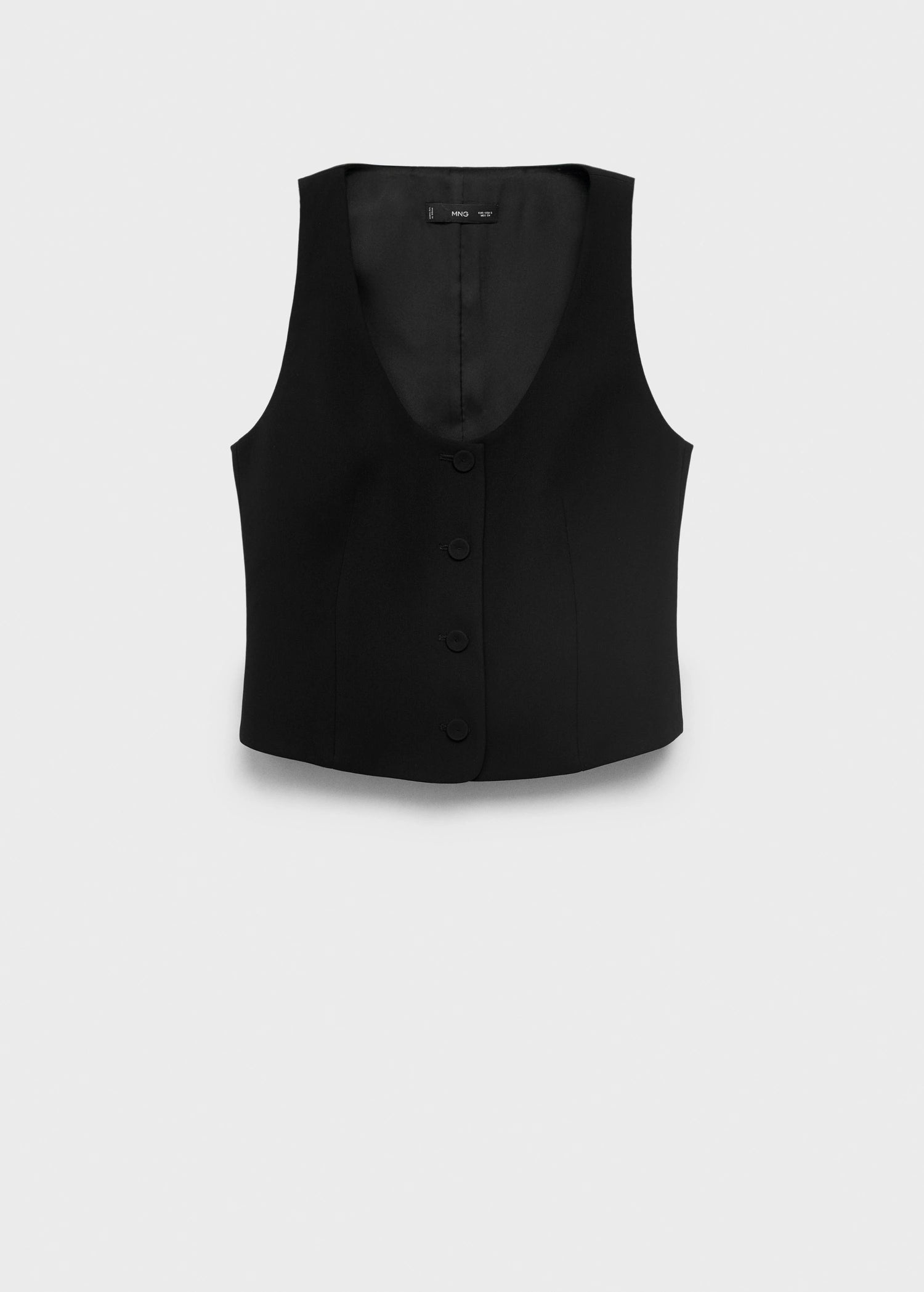 Suit Waistcoat With Buttons