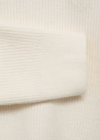 Sweater With Contrasting Zip Collar