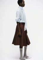 Textured Blouse With Foulard