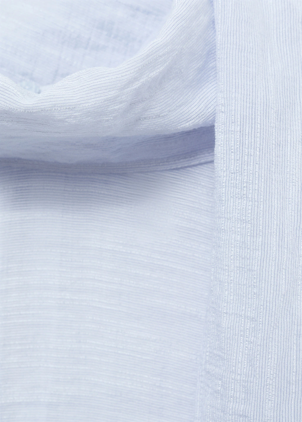 Textured Blouse With Foulard