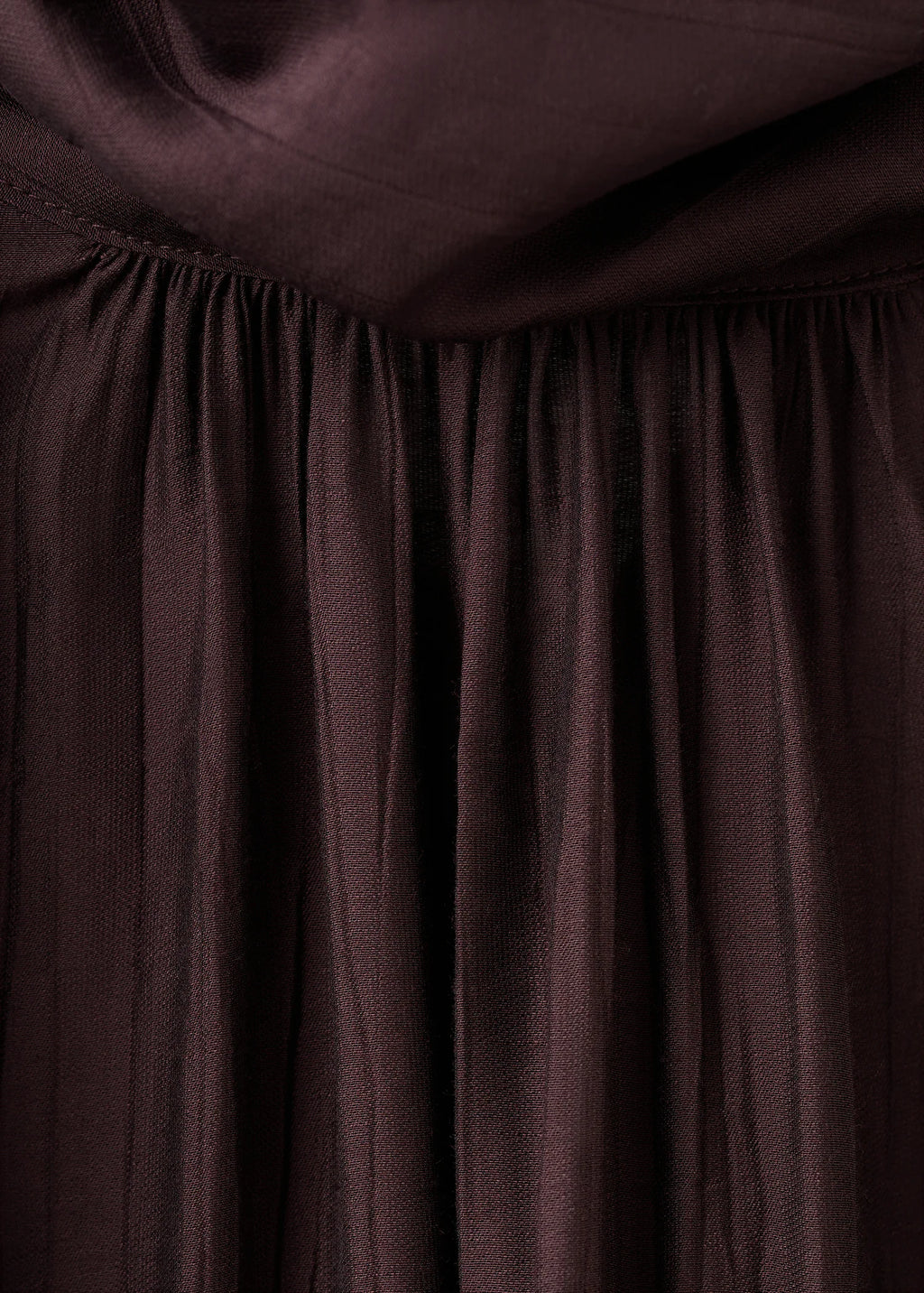 Textured Blouse With Foulard