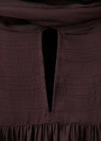 Textured Blouse With Foulard