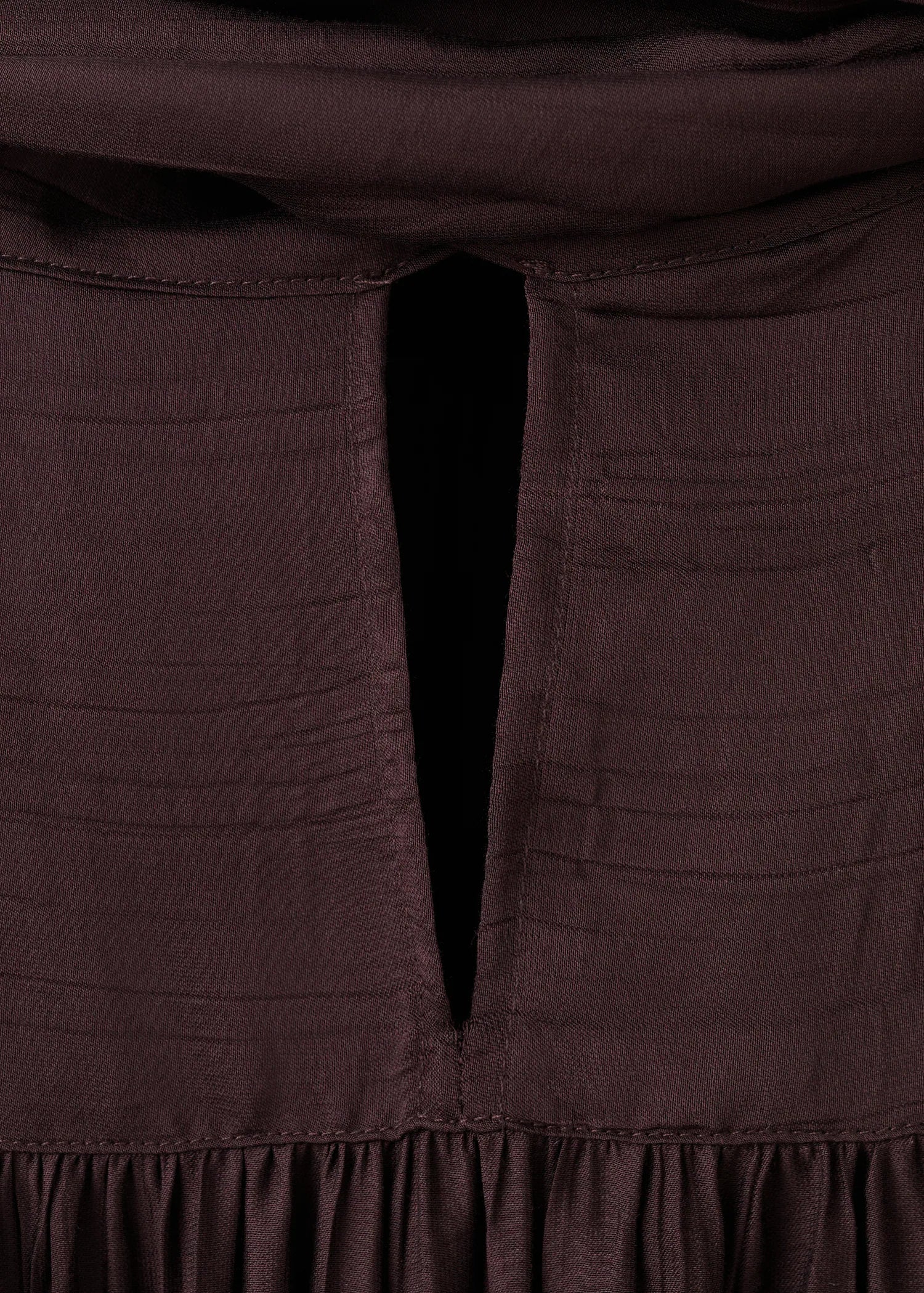 Textured Blouse With Foulard