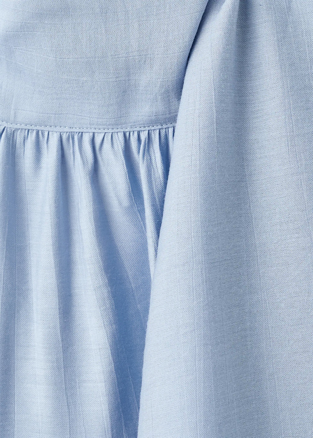 Textured Blouse With Foulard