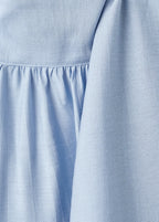 Textured Blouse With Foulard