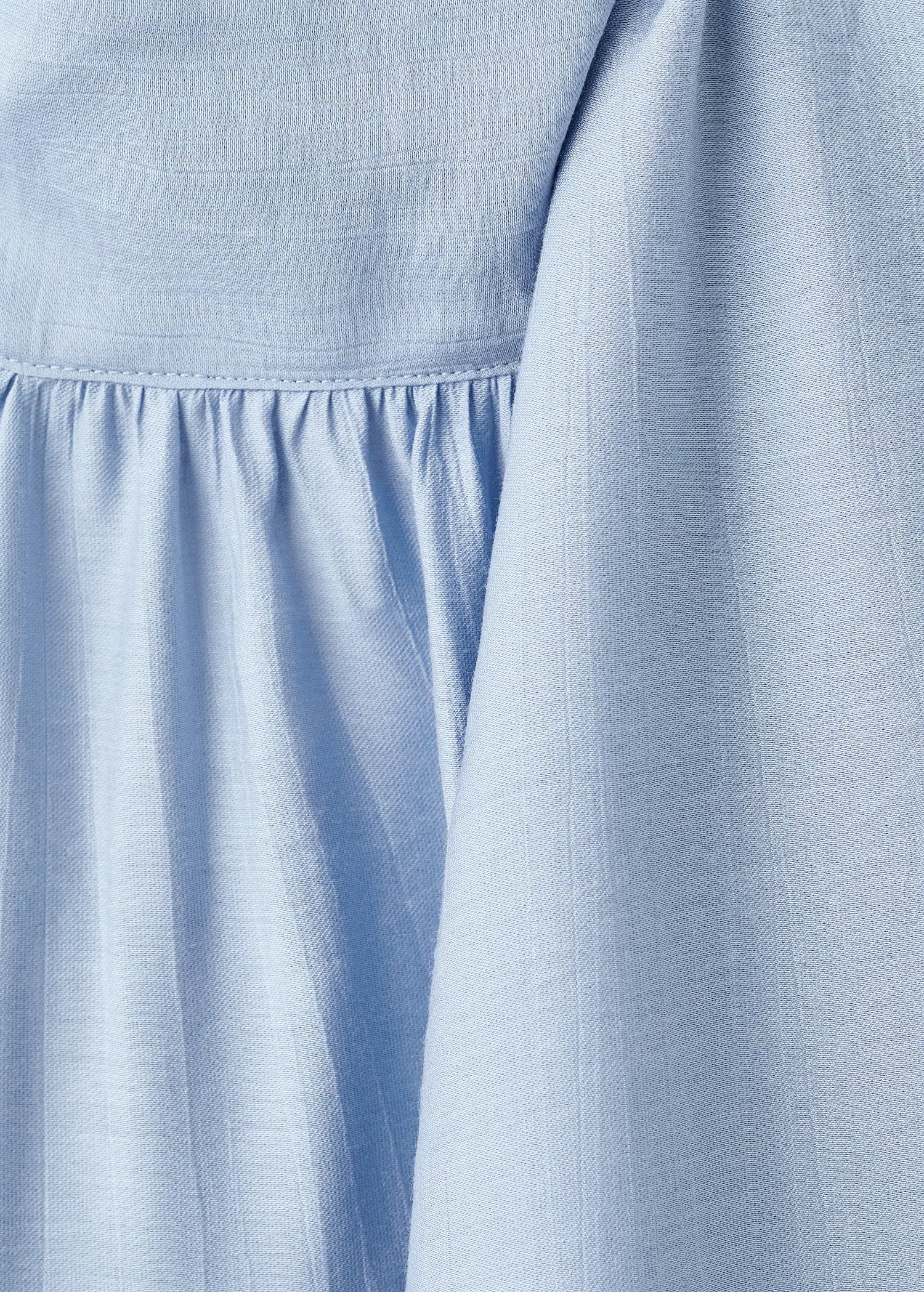 Textured Blouse With Foulard