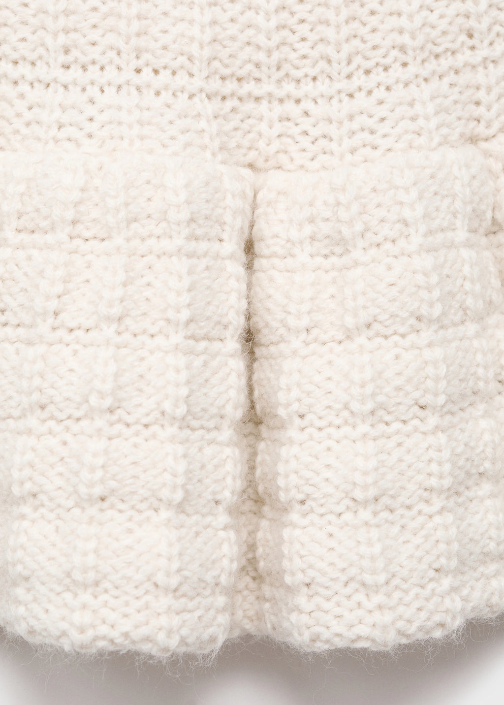 Textured Sweater With Ruffles