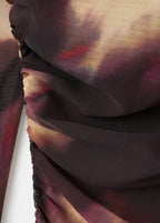 Tie Dye Ruched Dress