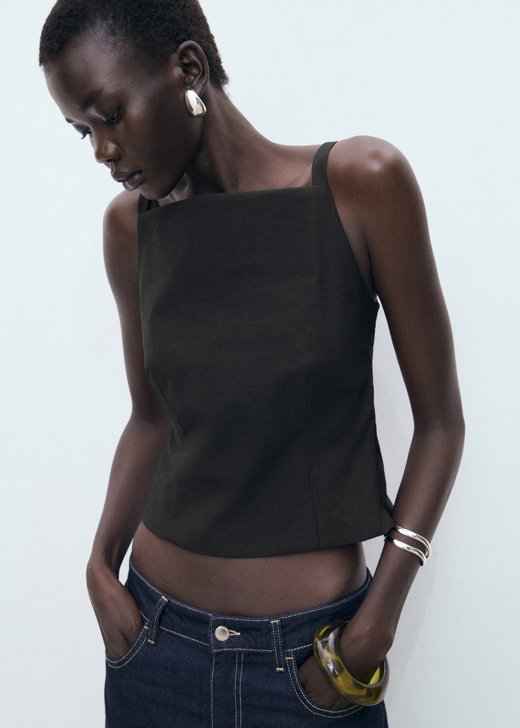 Top With Bows On The Back