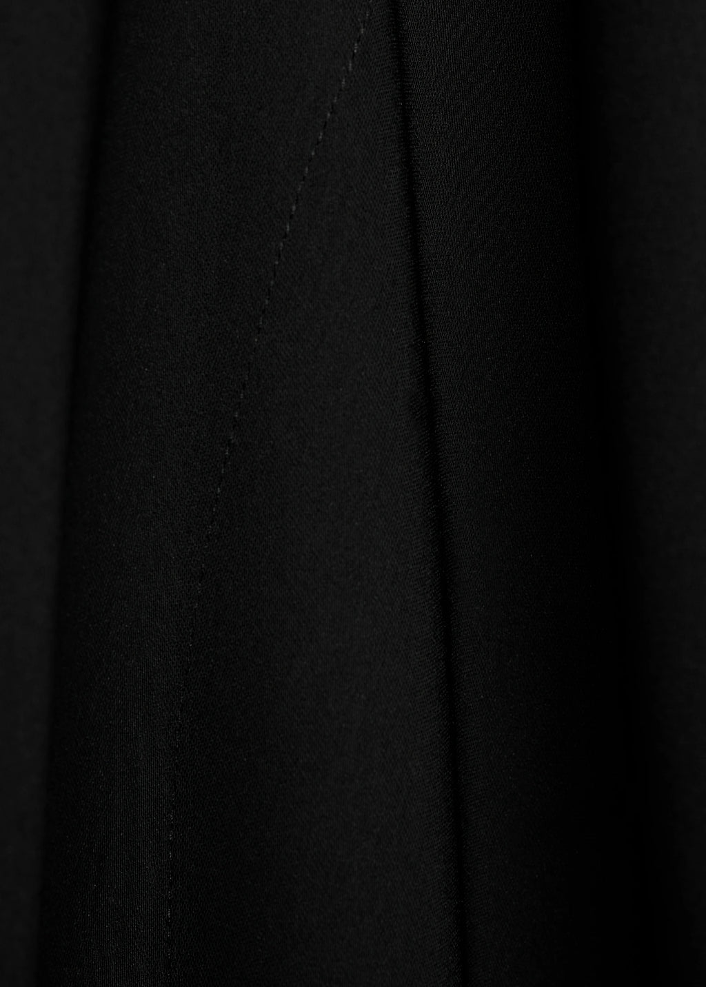 Turtleneck Dress With Asymmetrical Sleeves