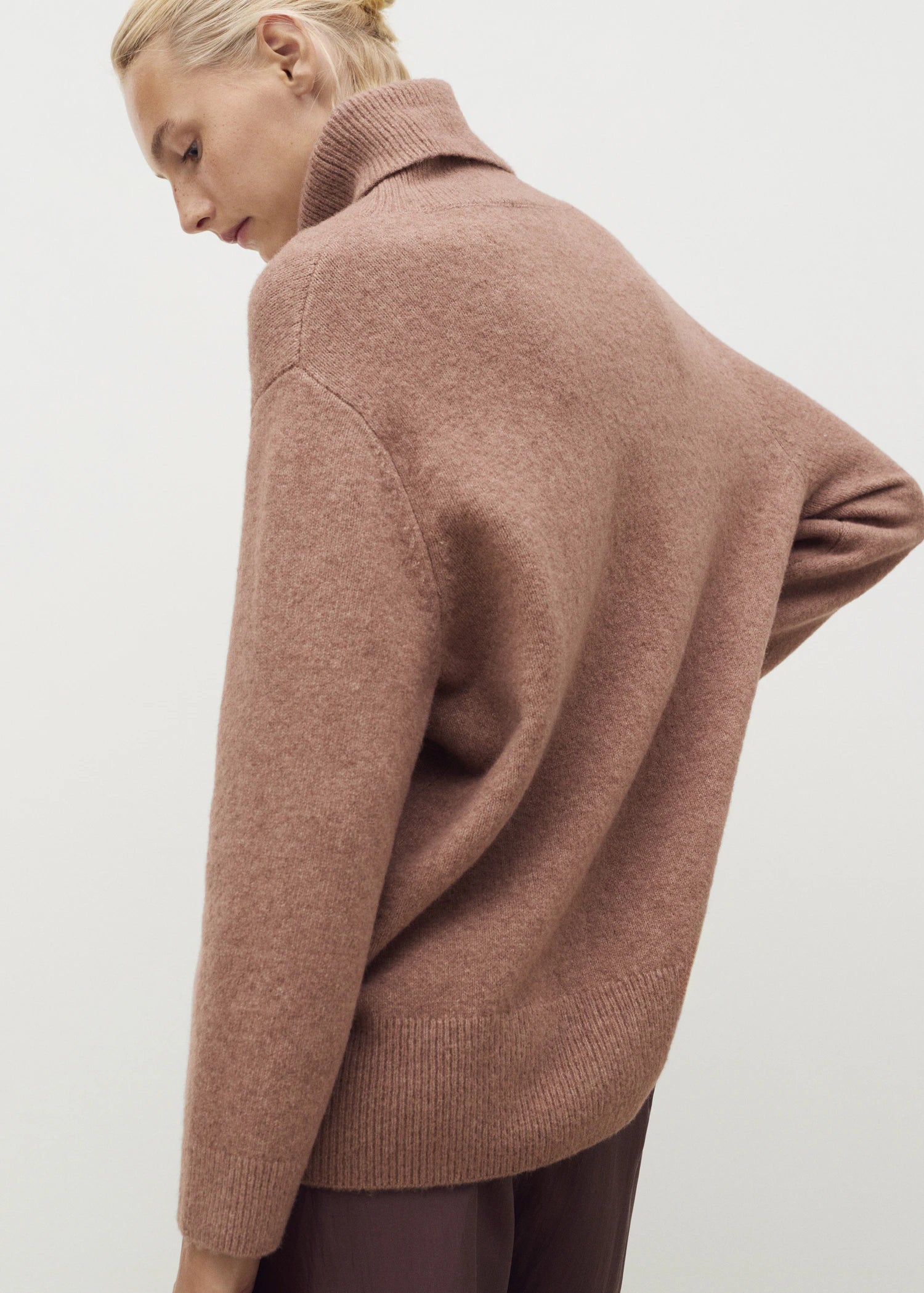 Turtleneck Knit Sweater