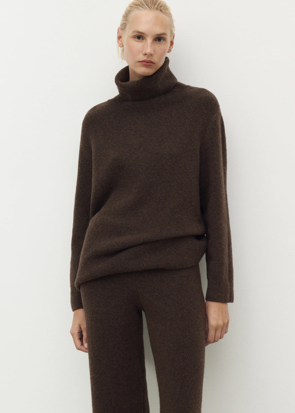 Turtleneck Knit Sweater