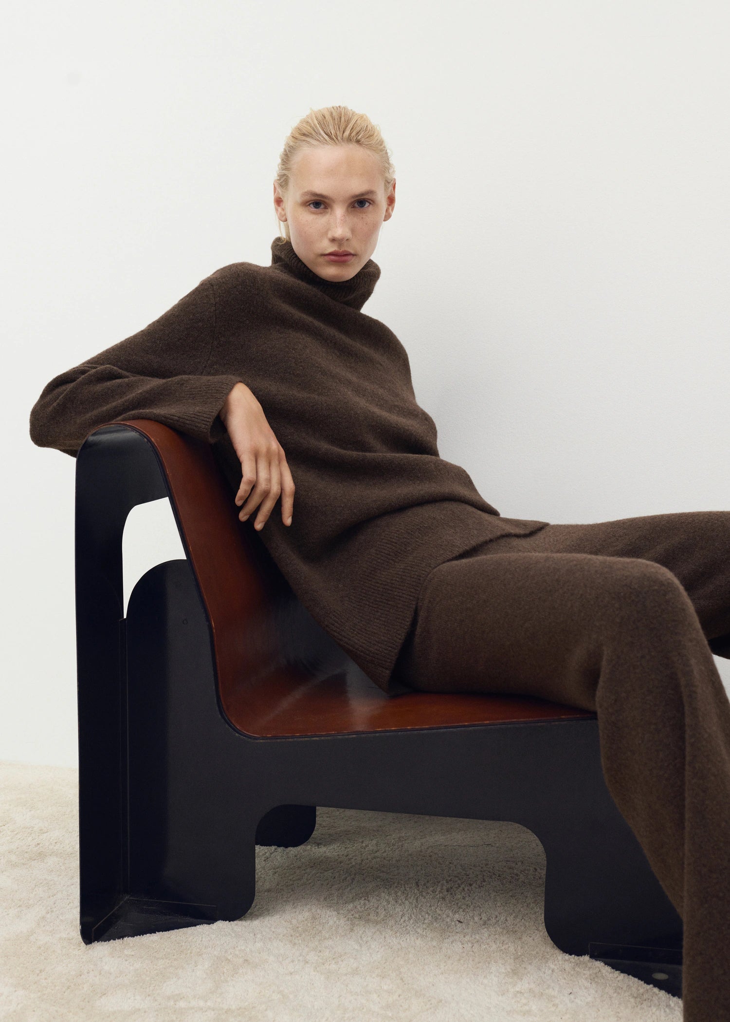 Turtleneck Knit Sweater