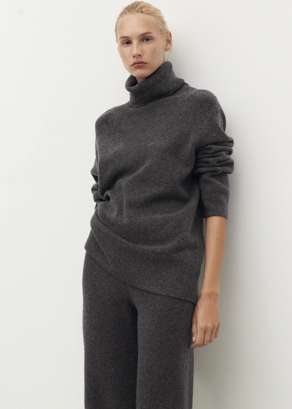 Turtleneck Knit Sweater