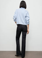 Turtleneck Sweater With Zip