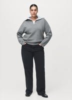 Turtleneck Sweater With Zip