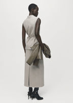 Turtleneck Top With Belt