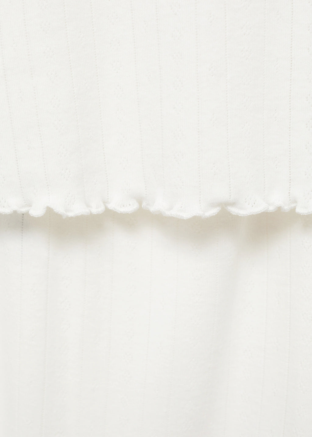 Two Piece Openwork Cotton Pyjamas