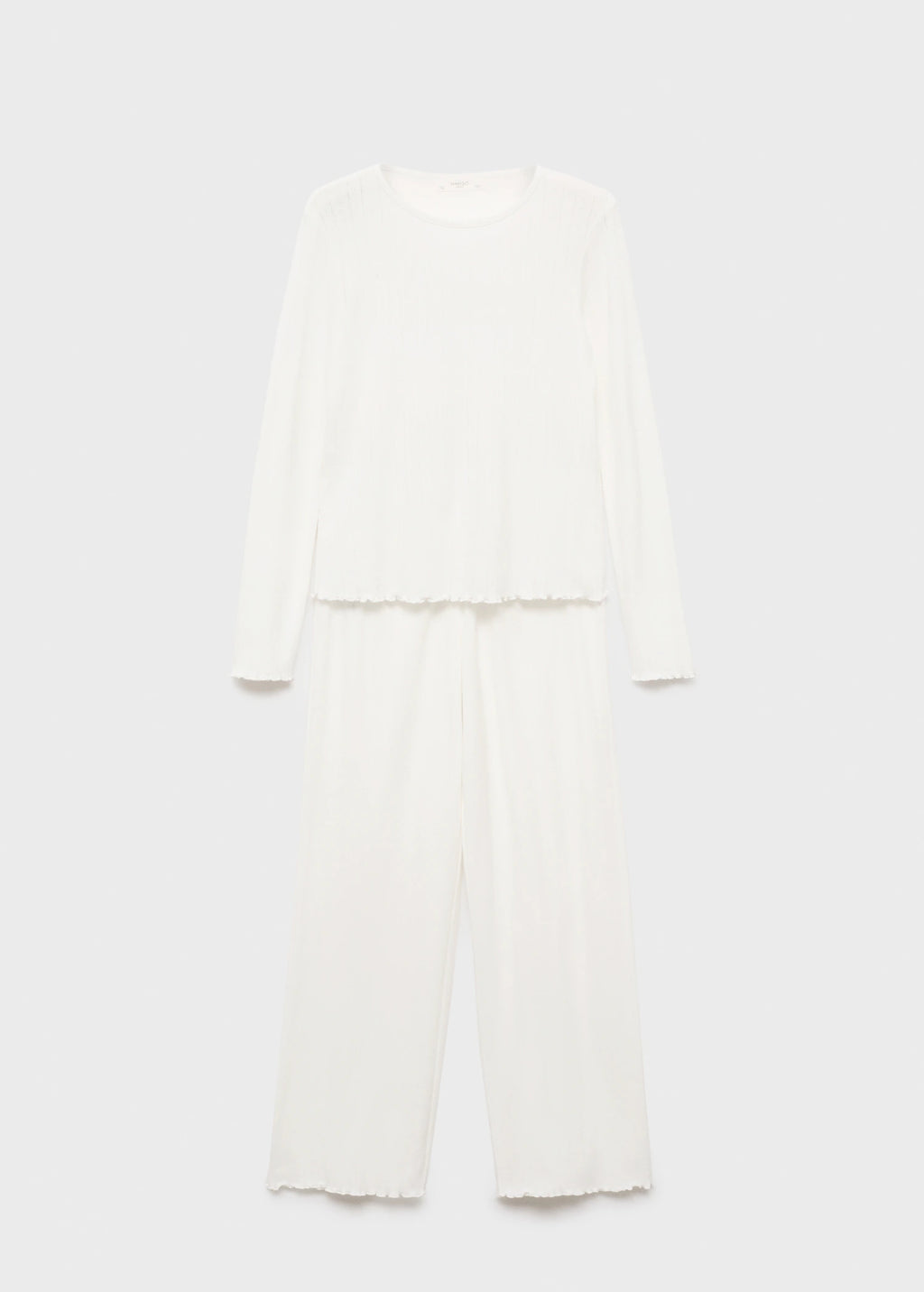 Two Piece Openwork Cotton Pyjamas