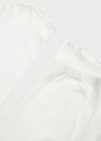 Two Piece Openwork Cotton Pyjamas