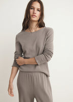 Two Piece Openwork Cotton Pyjamas