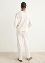 Two Piece Plain Cotton Pyjamas