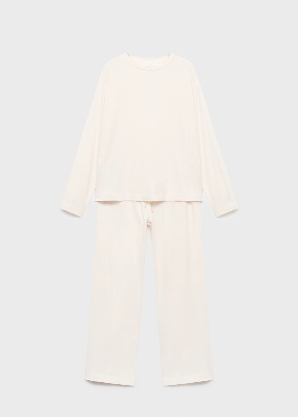 Two Piece Plain Cotton Pyjamas
