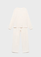 Two Piece Plain Cotton Pyjamas