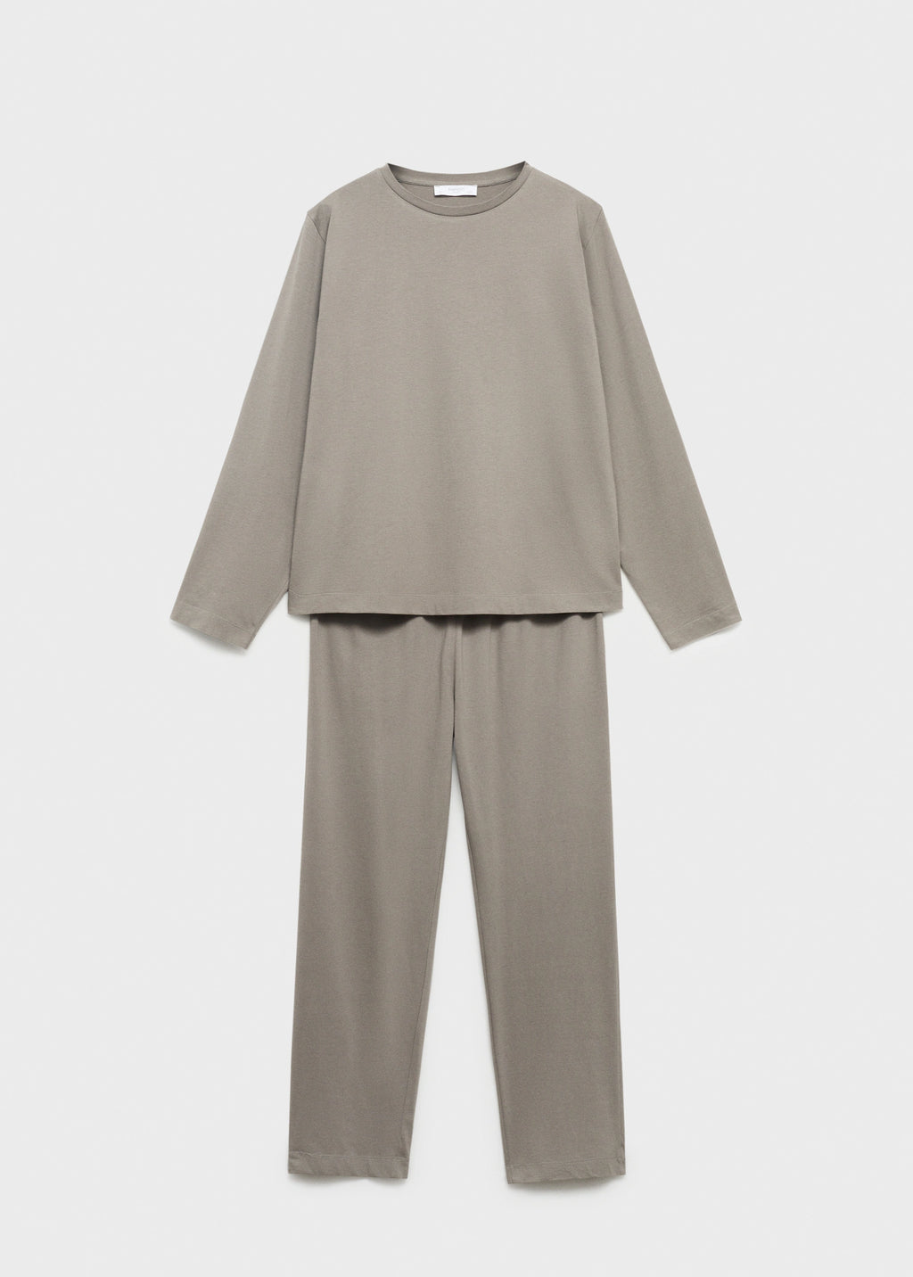 Two Piece Plain Cotton Pyjamas