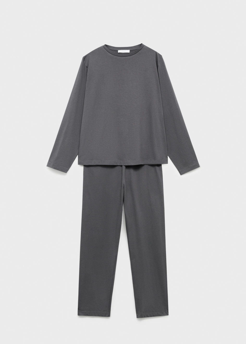 Two Piece Plain Cotton Pyjamas