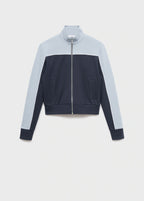 Two Tone Fitted Jacket