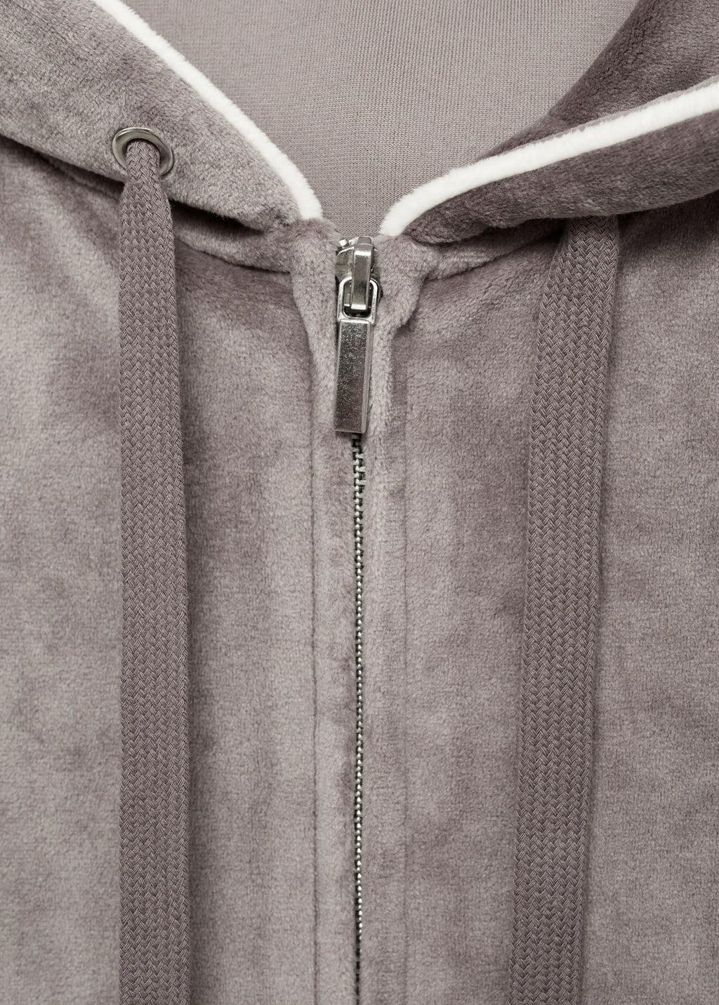 Velour Sweatshirt With Soft Touch