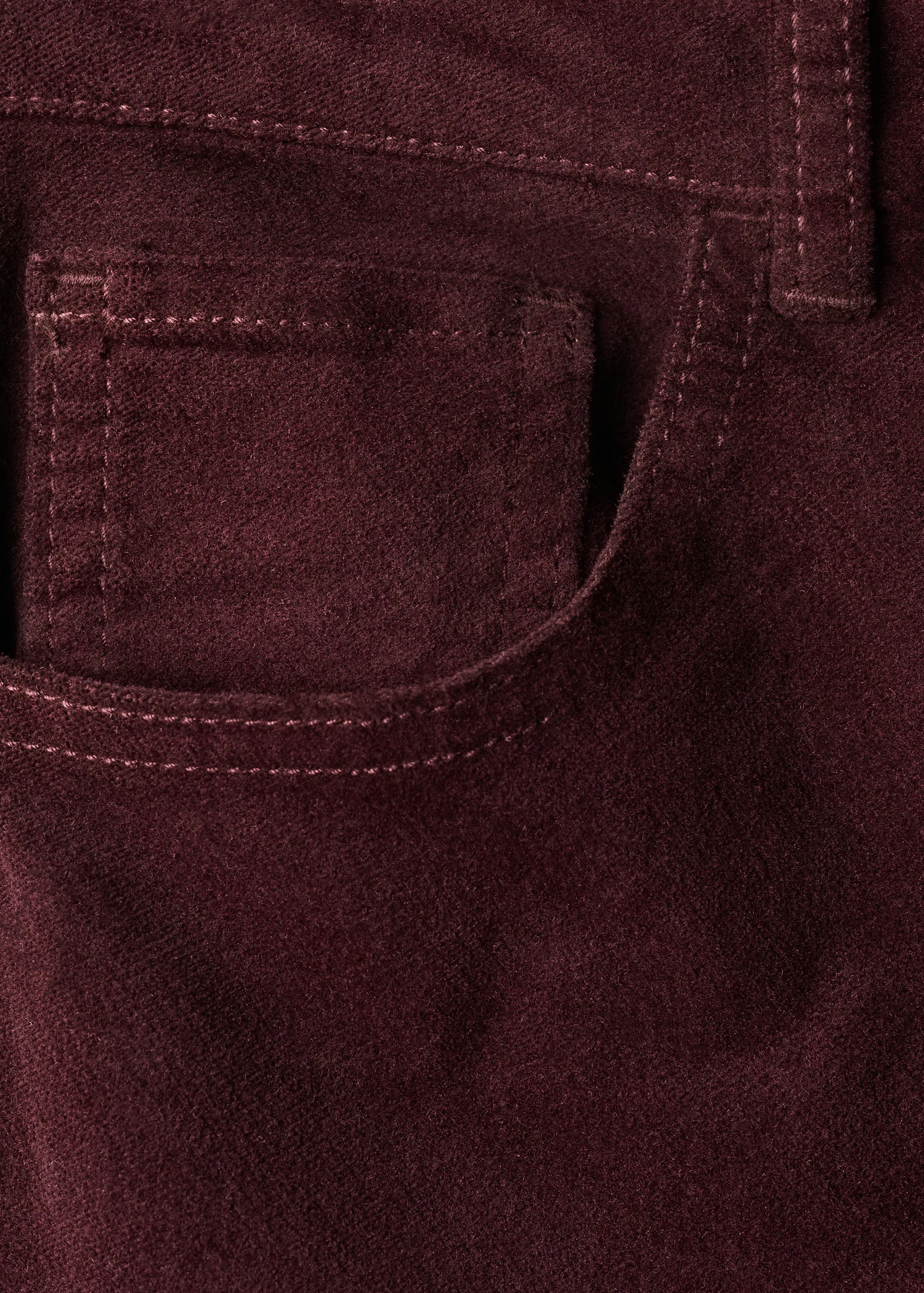 Velvet Flared Jeans