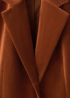 Velvet Jacket With Pockets