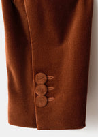 Velvet Jacket With Pockets