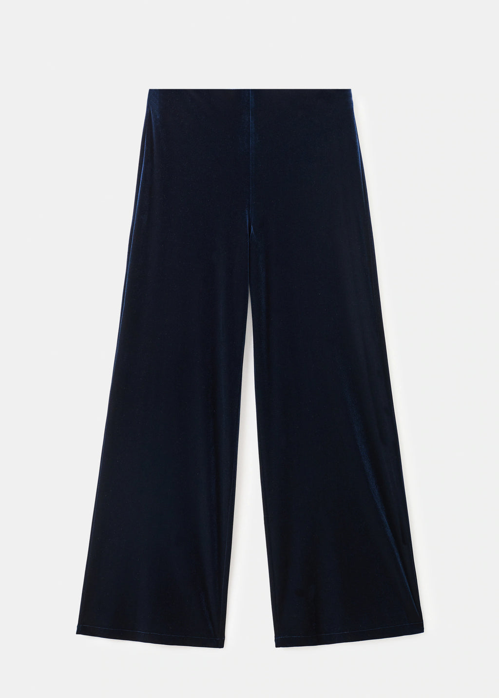 Velvet Wide Leg Trousers