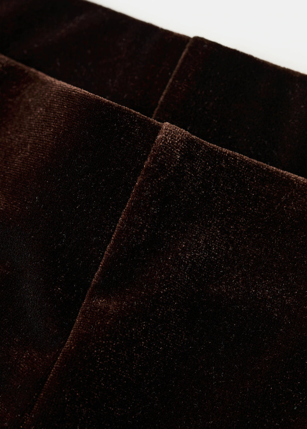 Velvet Wide Leg Trousers