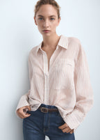 Violet Flared High Rise Jeans