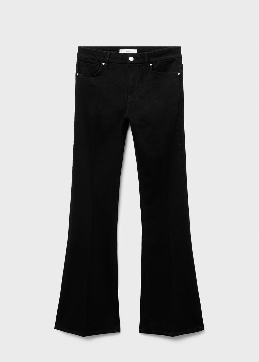 Violet Flared High Rise Jeans
